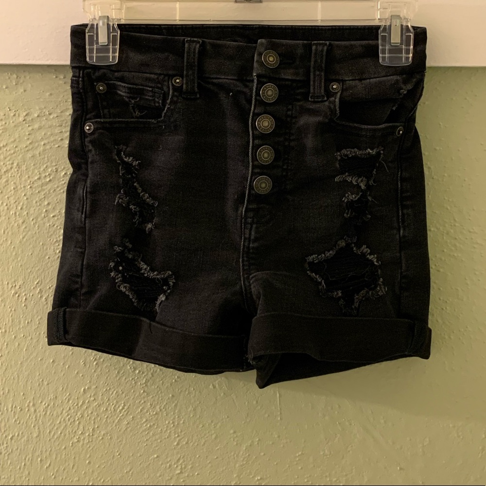 Button Up High Waist American Eagle Shorts!🦅